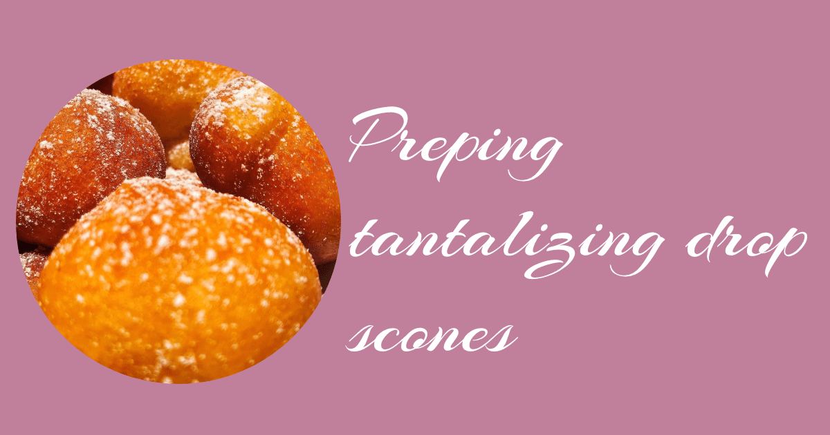 preparing drop scones