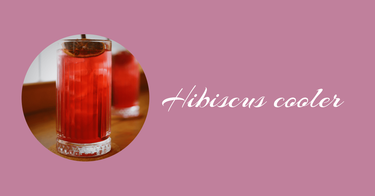 hibiscus cooler