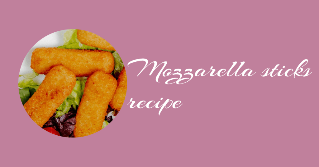 image of mozzarella sticks recipe