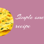 image with title simple omelette recipe